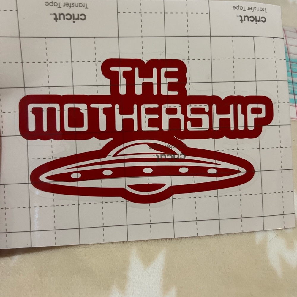 The Mothership Vinyl Decal 👽